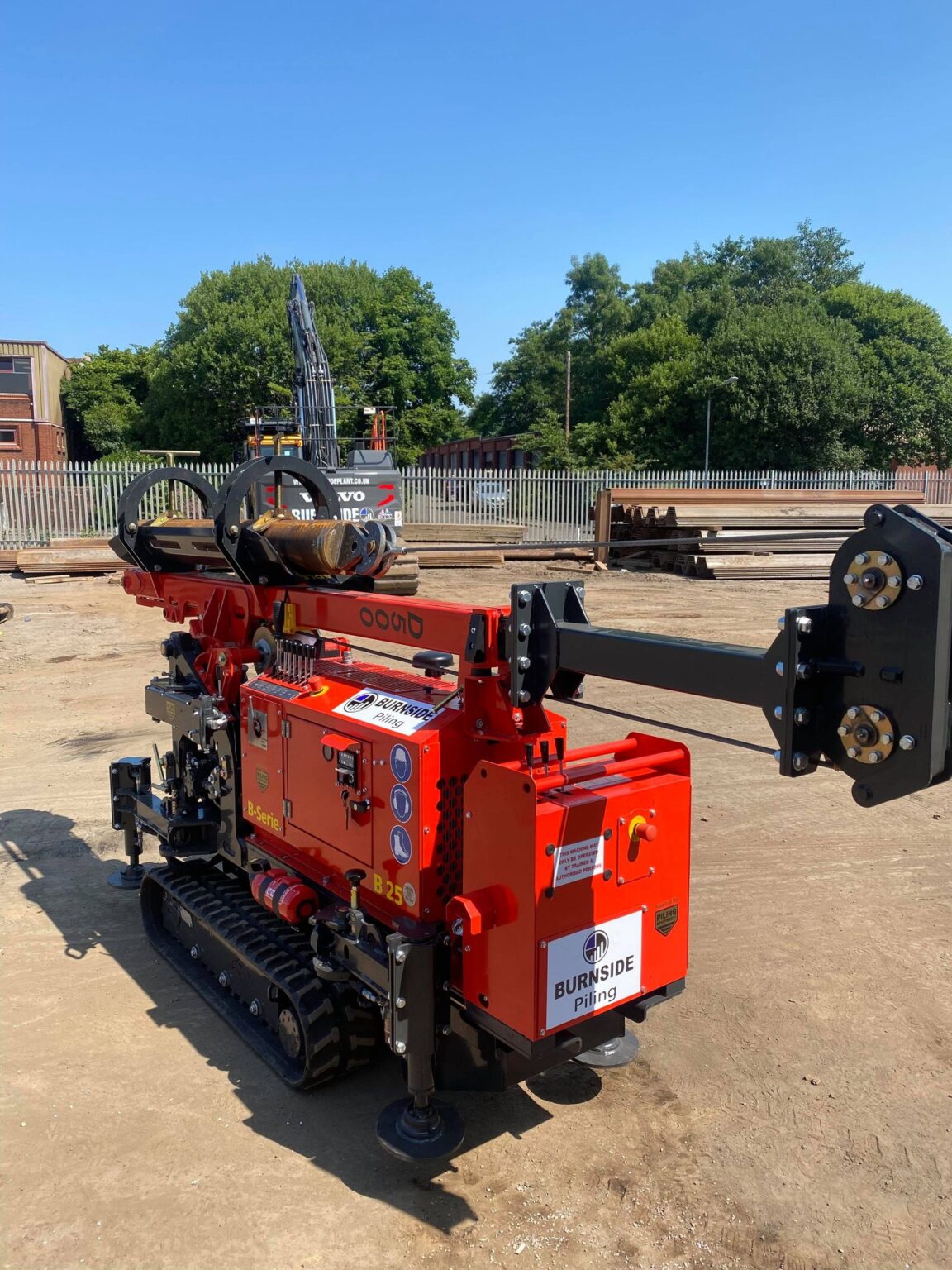 Solar / Mini Piling Rig Hire - UK's Leading Piling Services | Burnside ...